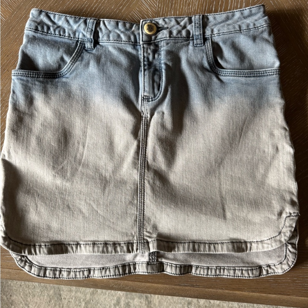 Dazzle y2k ombré mini skirt